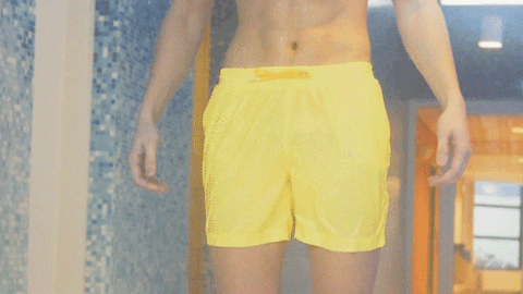 Color-changing Beach Shorts Men Quick Dry Swimwear Beach