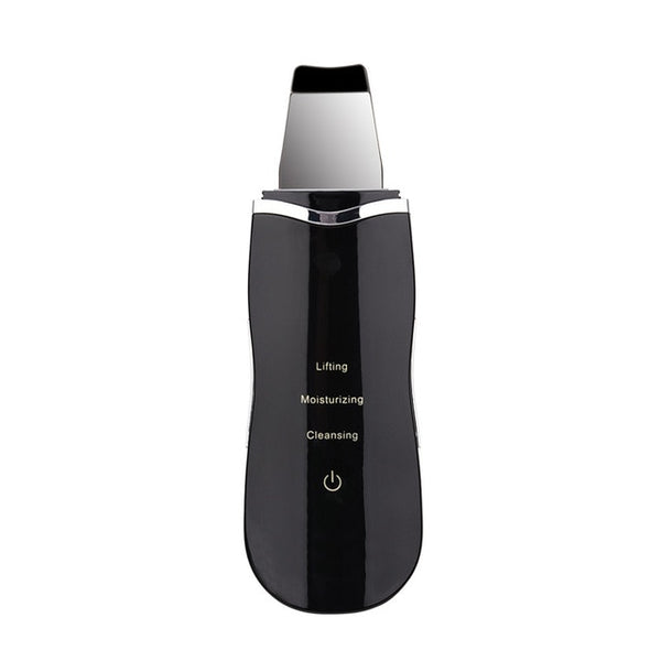 Professional Ultrasonic Facial Skin Scrubber Ion Deep Face Cleaning Peeling Rechargeable Skin Care Device Beauty Instrument 42