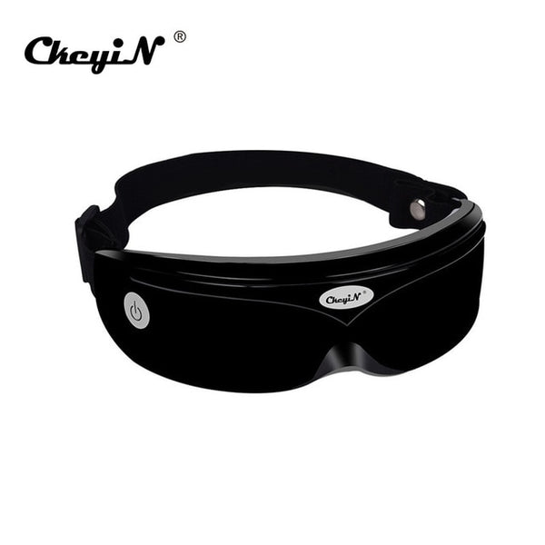 Electric Vibration Eye Massager Eyes Care Device Wrinkle Fatigue Relieve Magnet Therapy Acupuncture Massage Eyewear Glasses P49