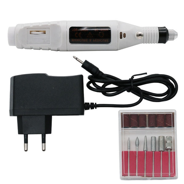 QSTEXPRESS 100V-240V Mini Electric Engraving Pen DIY  Set Power Tool Accessories